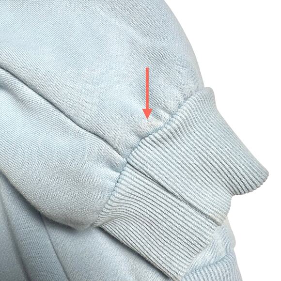 Barstool Sports | Women | Call Her Daddy I Am Unwell Sky Blue Sweatshirt | Large - Picture 12 of 12